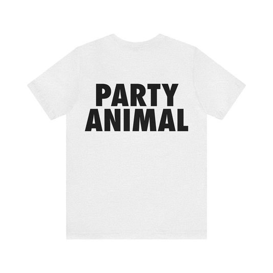 PARTY ANIMAL Unisex Jersey Short Sleeve Tee