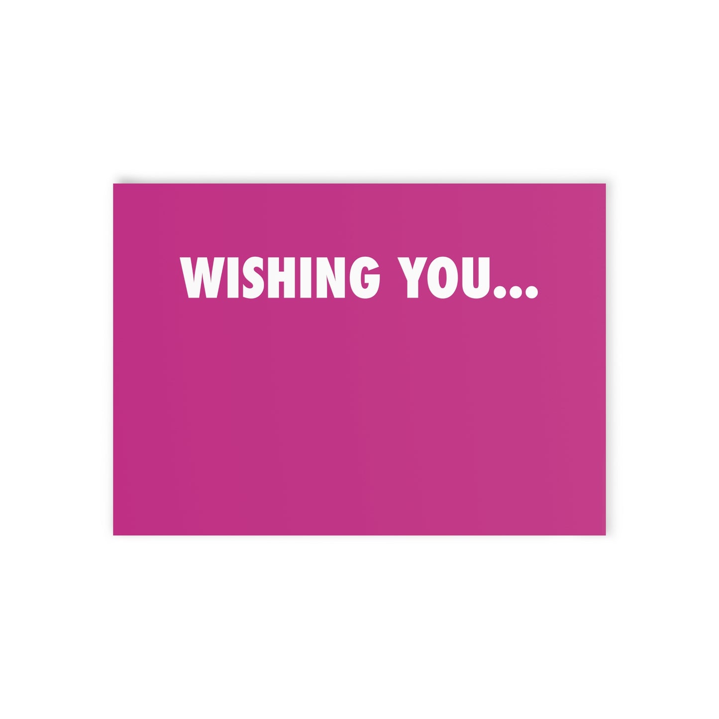 NOT-SO-SILENT Holiday Card (Two-sided)