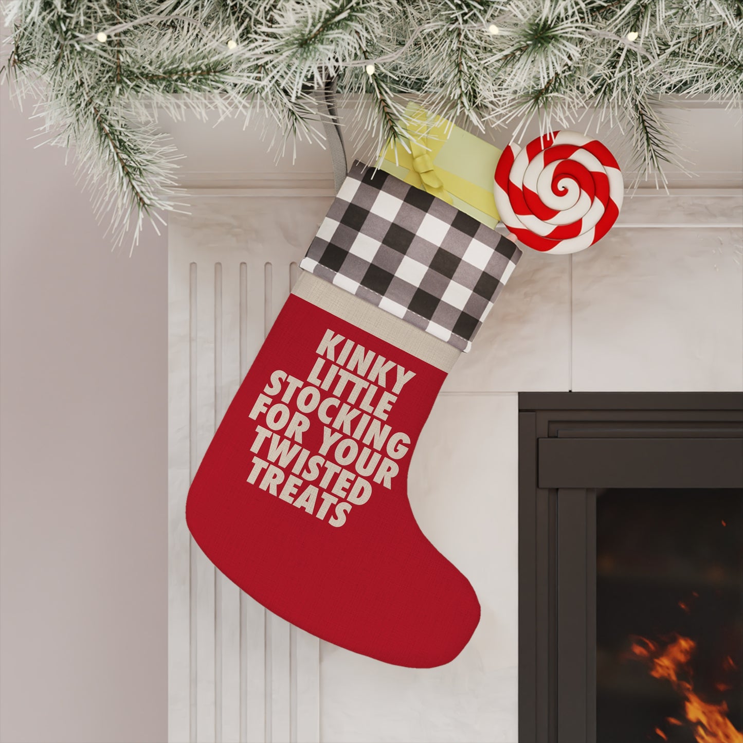 KINKY LITTLE STOCKING Christmas Stocking