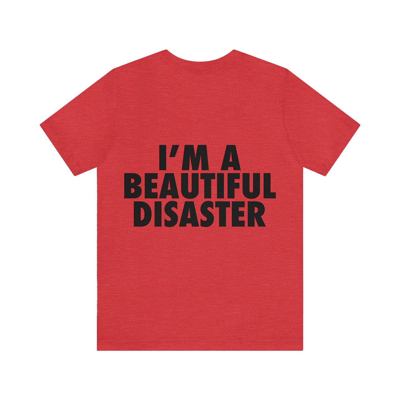 BEAUTIFUL DISASTER Unisex Jersey Short Sleeve Tee