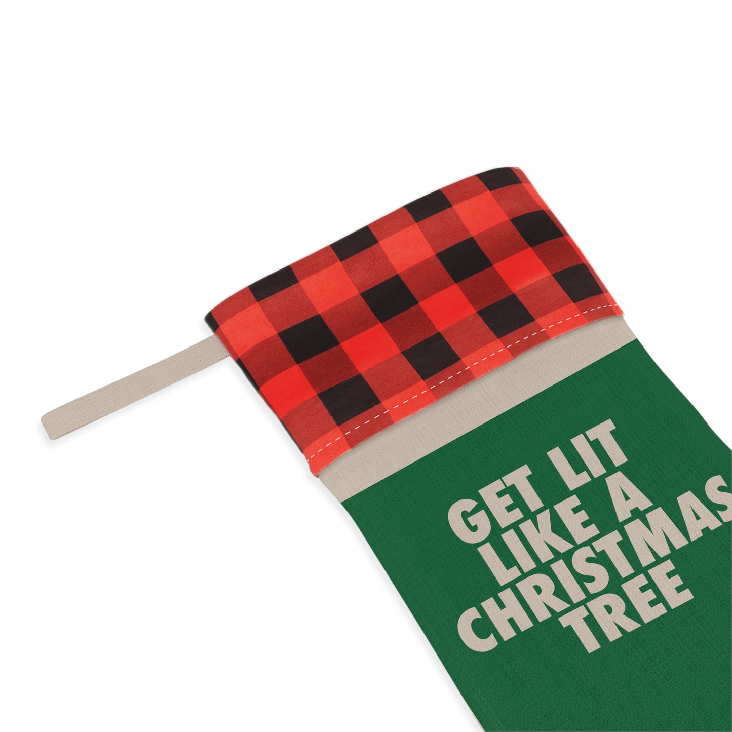 GET LIT Christmas Stocking
