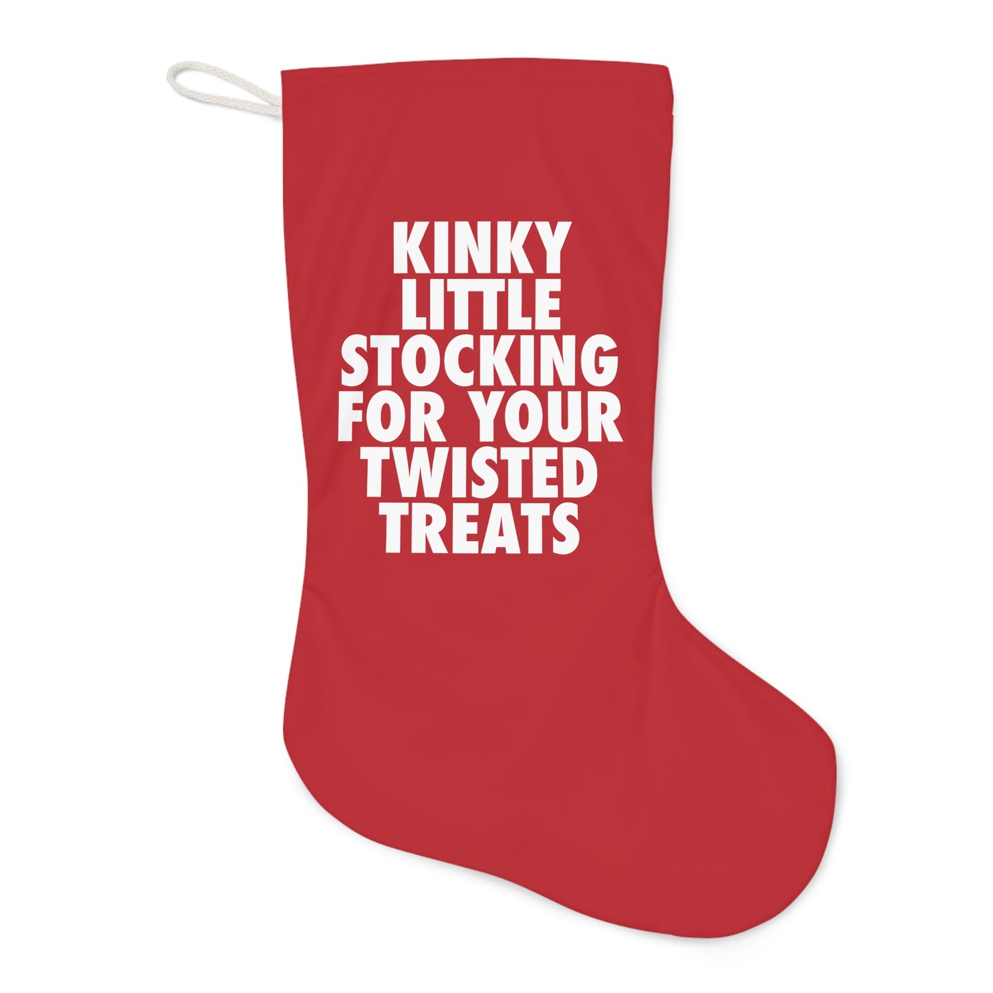 KINKY LITTLE STOCKING Santa Stocking