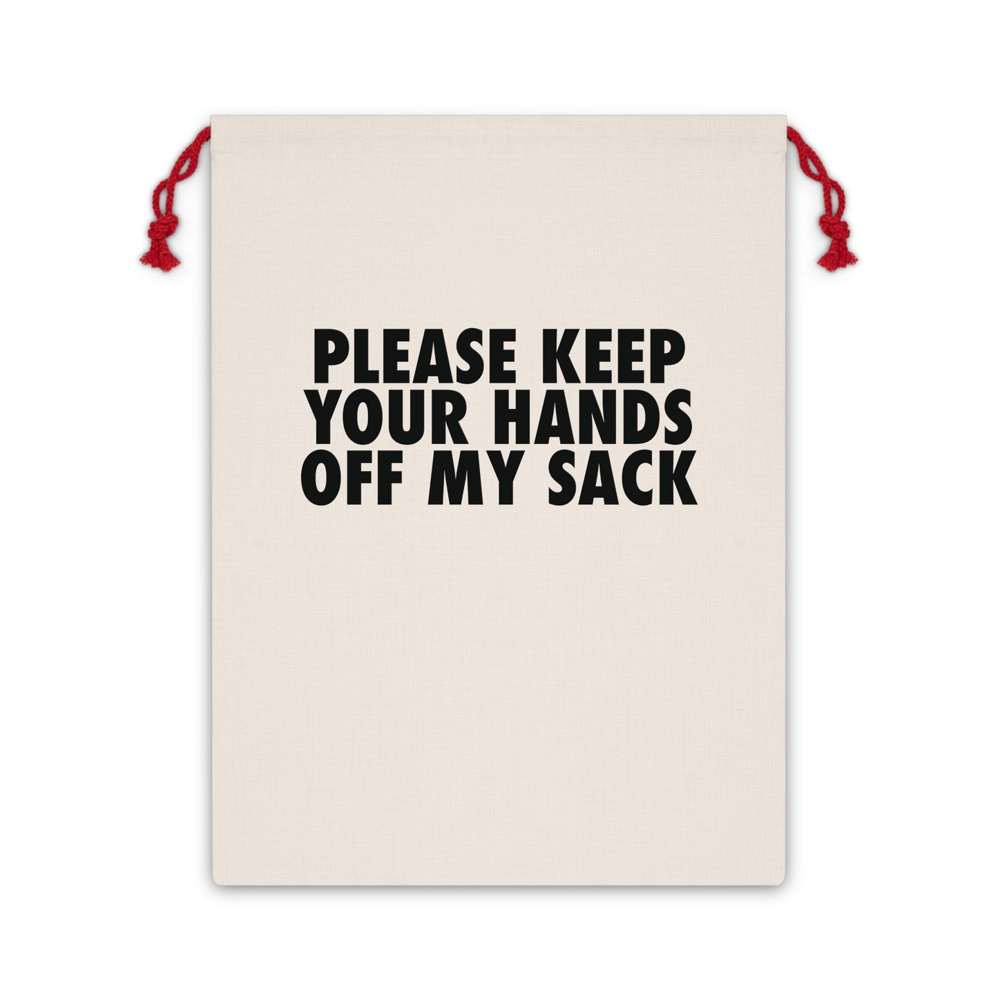 KEEP YOUR HANDS OFF Linen Bag