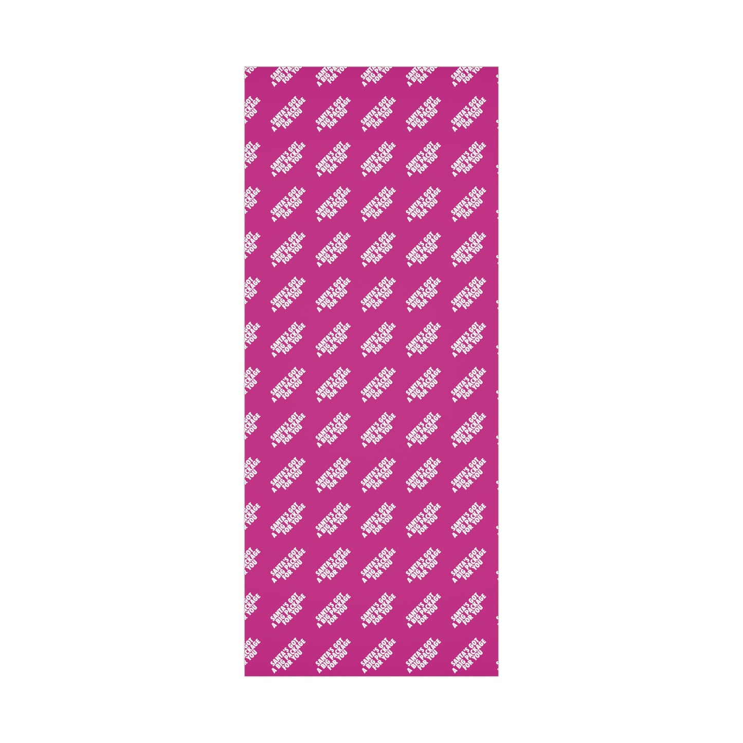 SANTA'S GOT A BIG PACKAGE FOR YOU Gift Wrap Papers