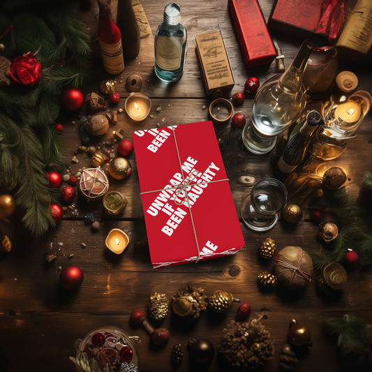 UNWRAP ME IF YOU'VE BEEN NAUGHTY Gift Wrap Papers