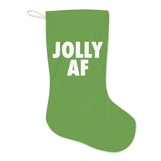JOLLY AF Santa Stocking